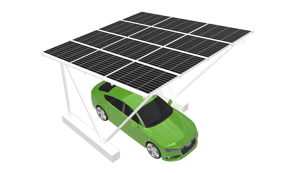 Home EV Charging Solar Carport System Solution